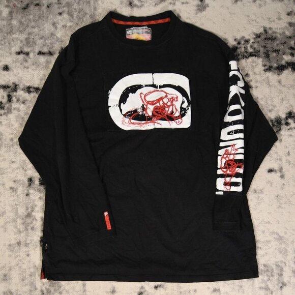 Vintage Y2K Ecko Unltd. Magic Dustman Longsleeve T-Shirt - Picture 1 of 7